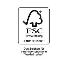 FSC<sup>®</sup> Zertifizierung