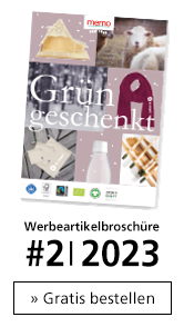 memo Werbeartikelbroschüre 2023 #2 bestellen!