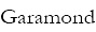 Garamond